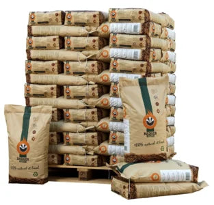 Pellets de Madera Badger Pellets - Palé 66 Sacos (990kg)
