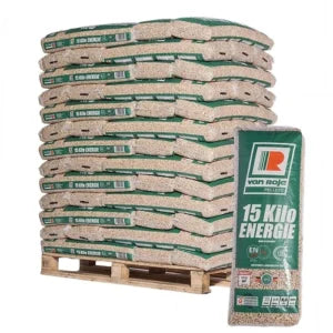 Pellets Van Roje Premium: Palé de 975 kg con Calidad Alemana Certificada