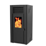 Estufa de Pellets Eco ORPHÉE 10 kW: Diseño Vanguardista y Alto Rendimiento