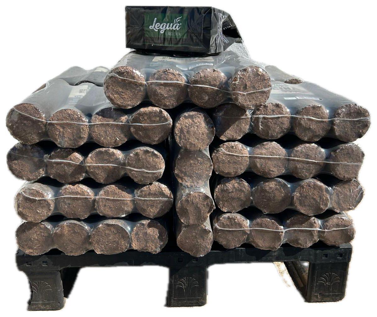 20 paquetes de briquetas de encina 7kg