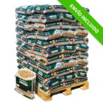 Palet XXL GME WoodPellet – 77 Sacos (1.155 kg de Energía)